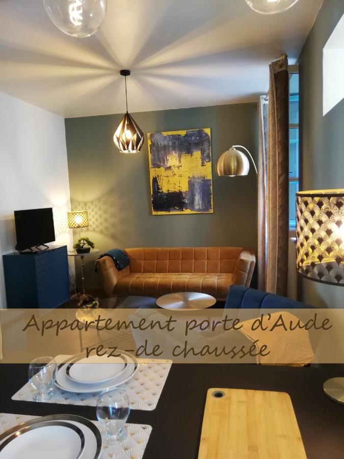 Appartement Sous Les Remparts Carcassonne Exteriör bild