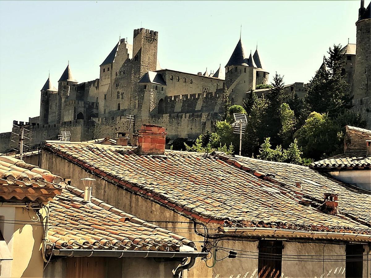 Appartement Sous Les Remparts Carcassonne Exteriör bild